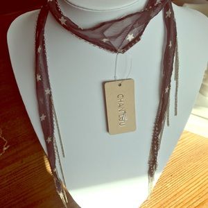 Chan Luu Star Fringe Necktie